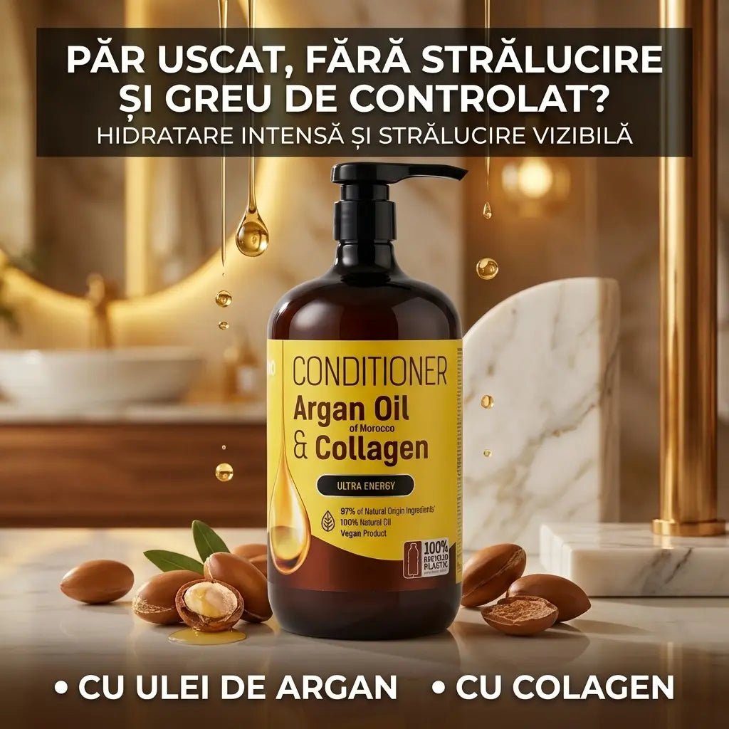 Balsam cu ulei de argan & colagen - 946 ml