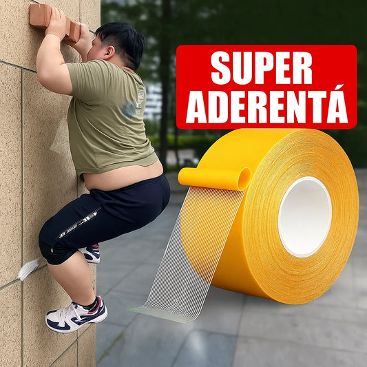Banda dubla invizibilă super-aderentă (2 bucati)