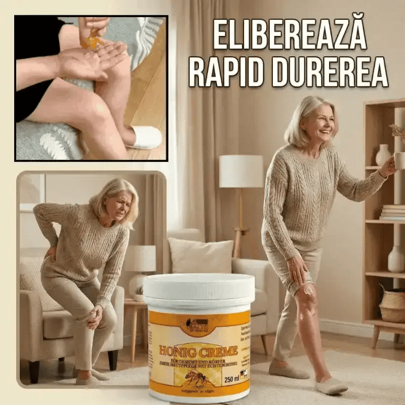 1+1 GRATIS - Crema cu venin de albine pentru dureri (250 ml)