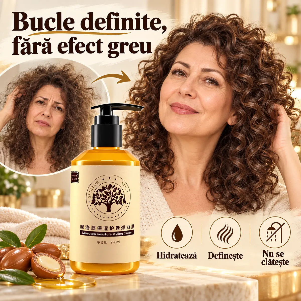 Balsam marocan pentru incretire si volum